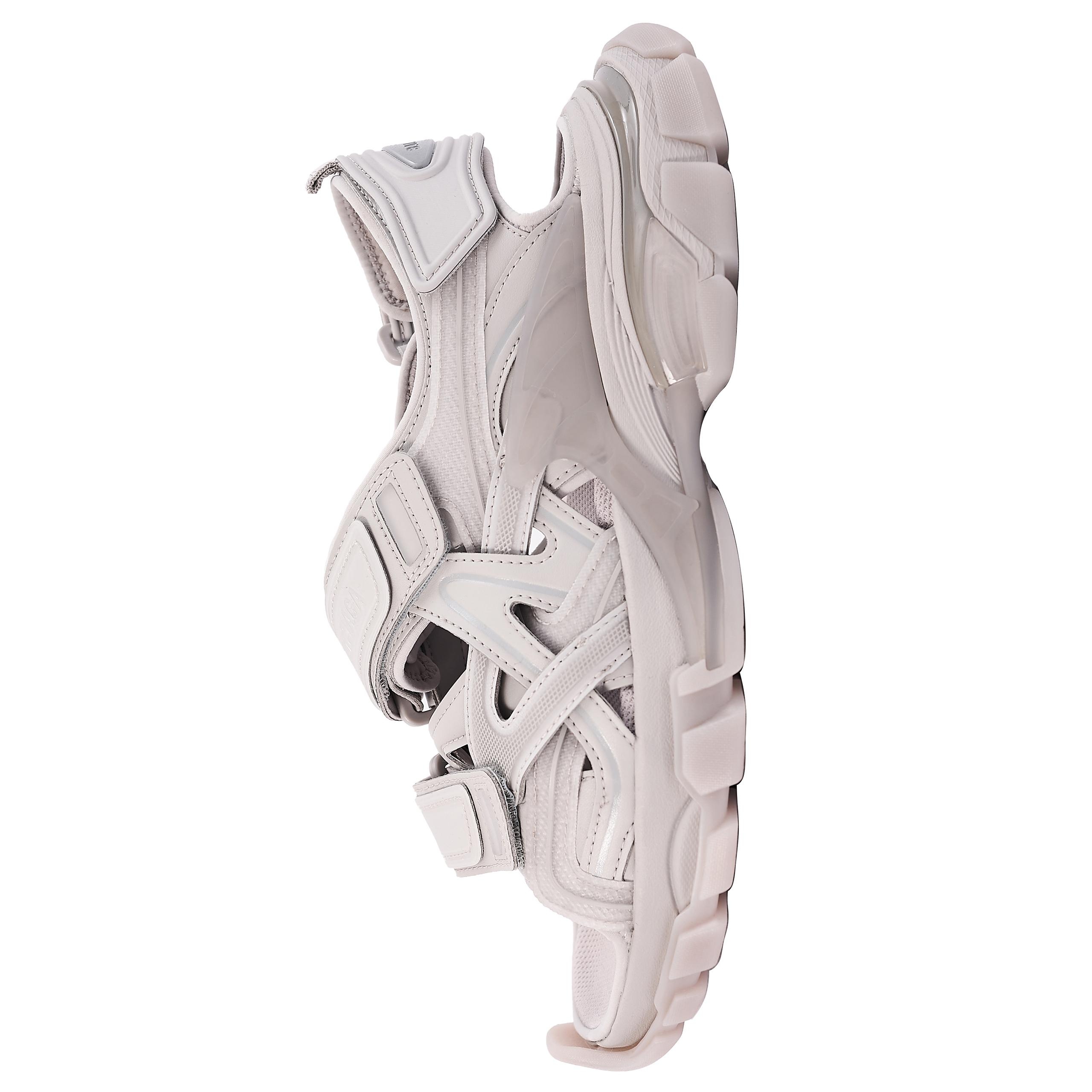 GREY TRACK SANDALS - 2