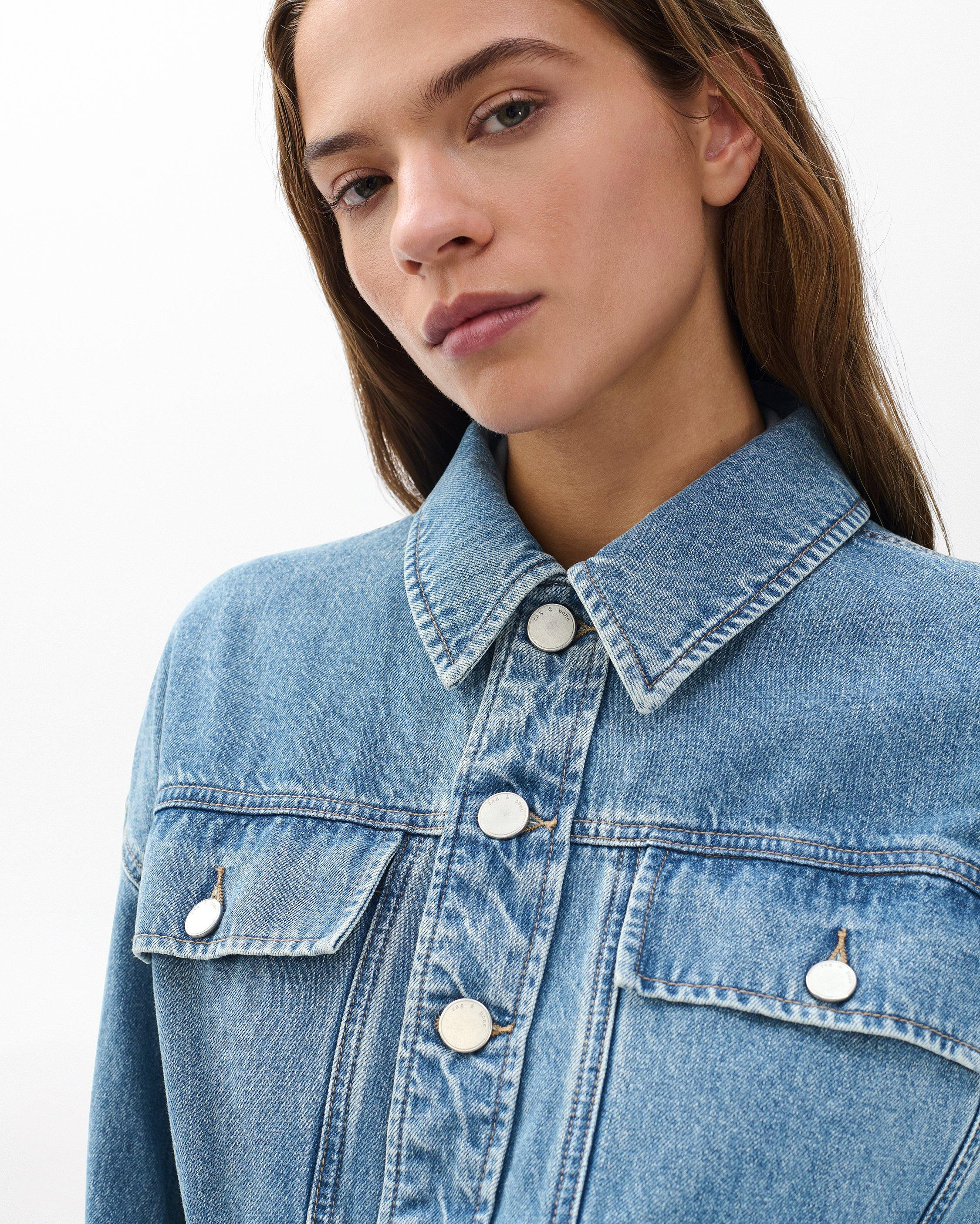 Amy Denim Jacket
Lightweight Rigid in Ithaca - 5