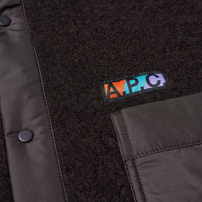 A.P.C. A.P.C. Ewan Snap Fleece Jacket outlook