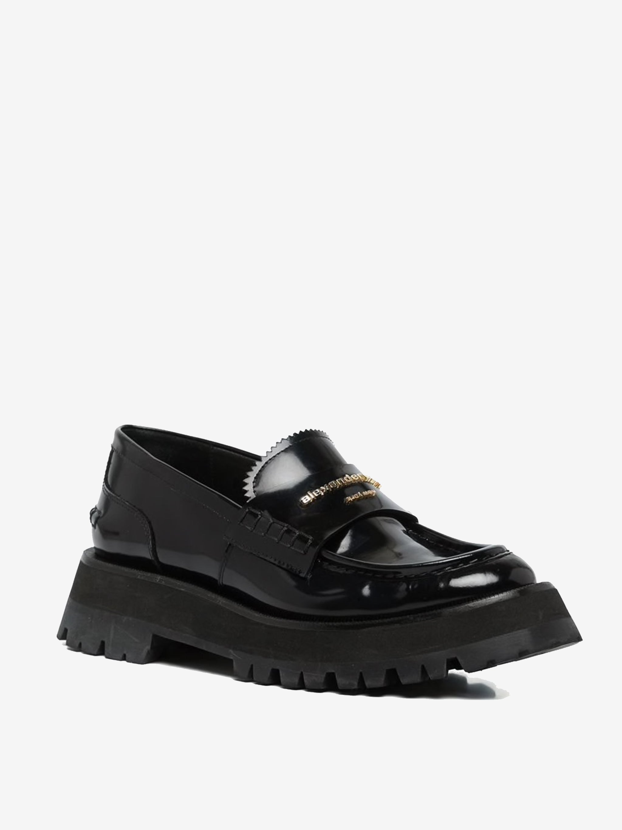 ALEXANDER WANG - Women Carter Lug Loafer Box Calf - 2