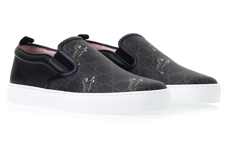 Gucci GG Supreme Slip-On 'Tigers' 407362-G0K10-1101 - 3