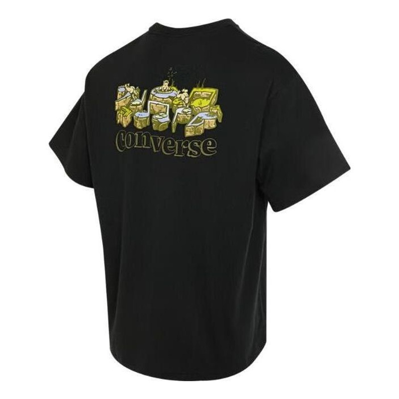 Converse Converse Musical Frogs Tee 'Black' 10024761-A01 outlook