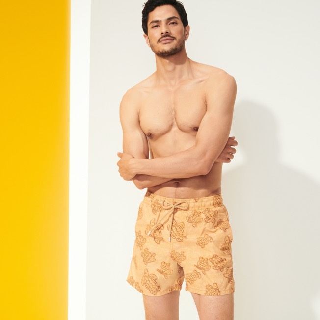 Men Swim Trunks Sand Turtles - 3
