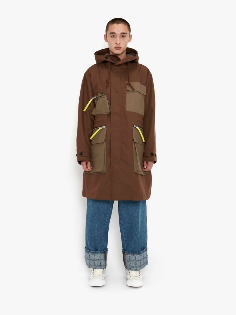 JW Anderson LONG UTILITY PARKA outlook