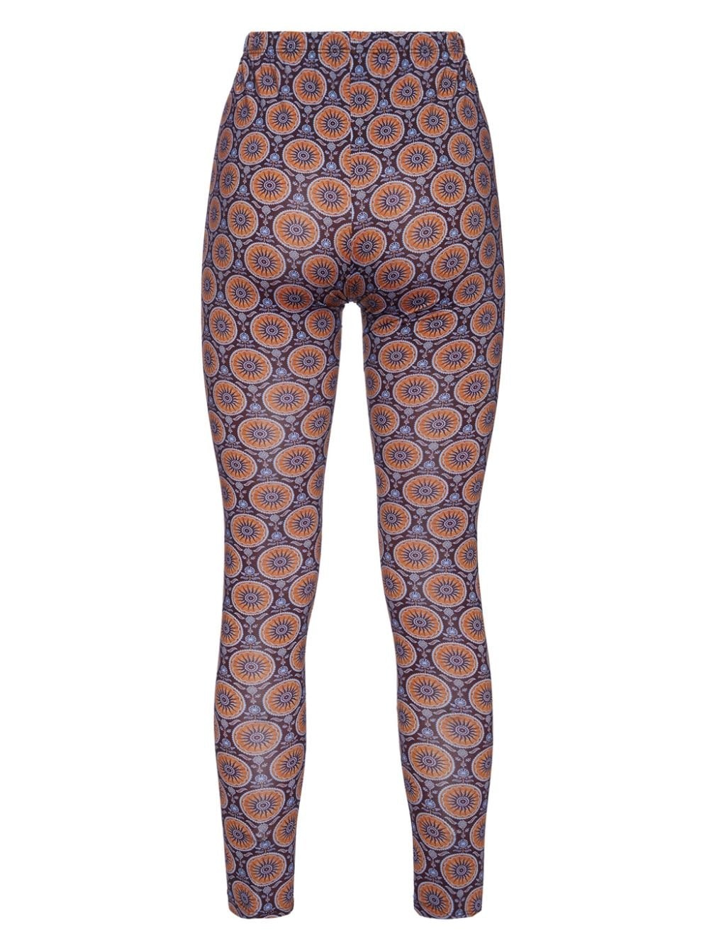 geometric-print leggings - 5