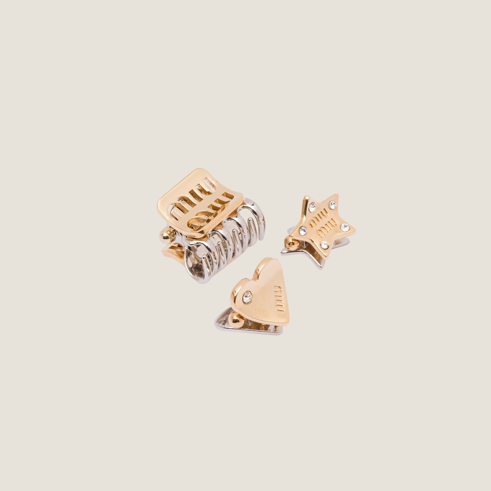 Metal hair clips - 2