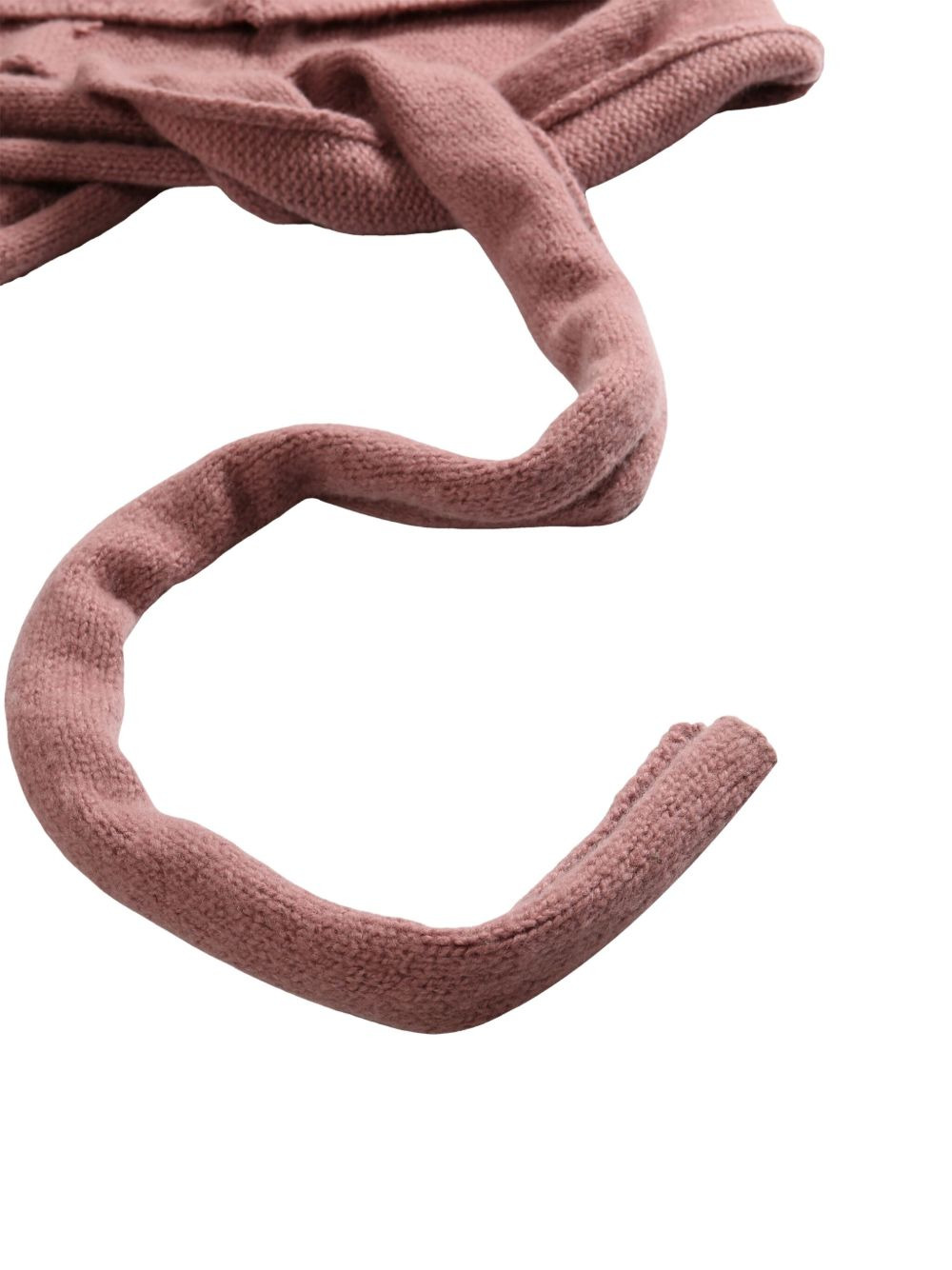 wool-cashmere strappy hat - 3