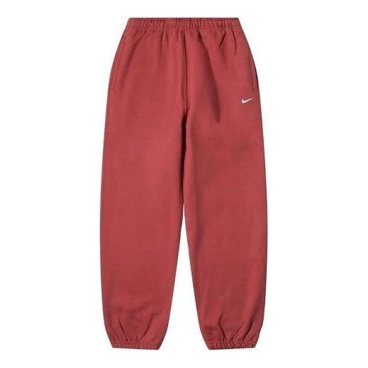 (WMNS) Nike Solo Swoosh Sweatpants 'Cedar' CW5565-661 - 1