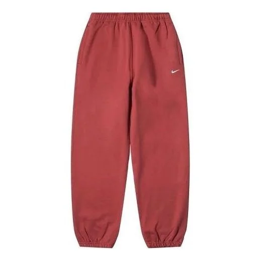 (WMNS) Nike Solo Swoosh Sweatpants 'Cedar' CW5565-661 - 1