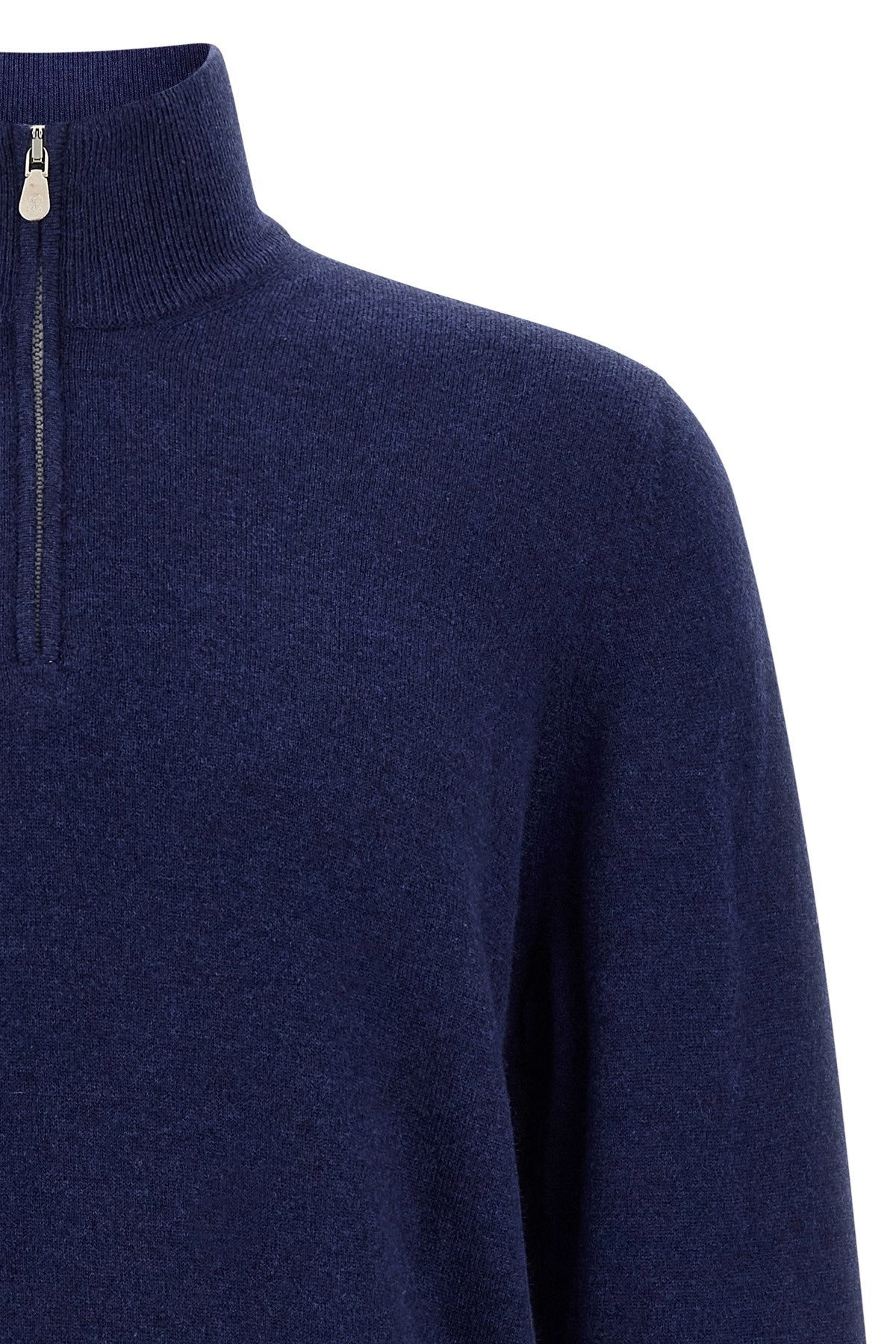 Brunello Cucinelli Men Half-Zip Sweater - 3