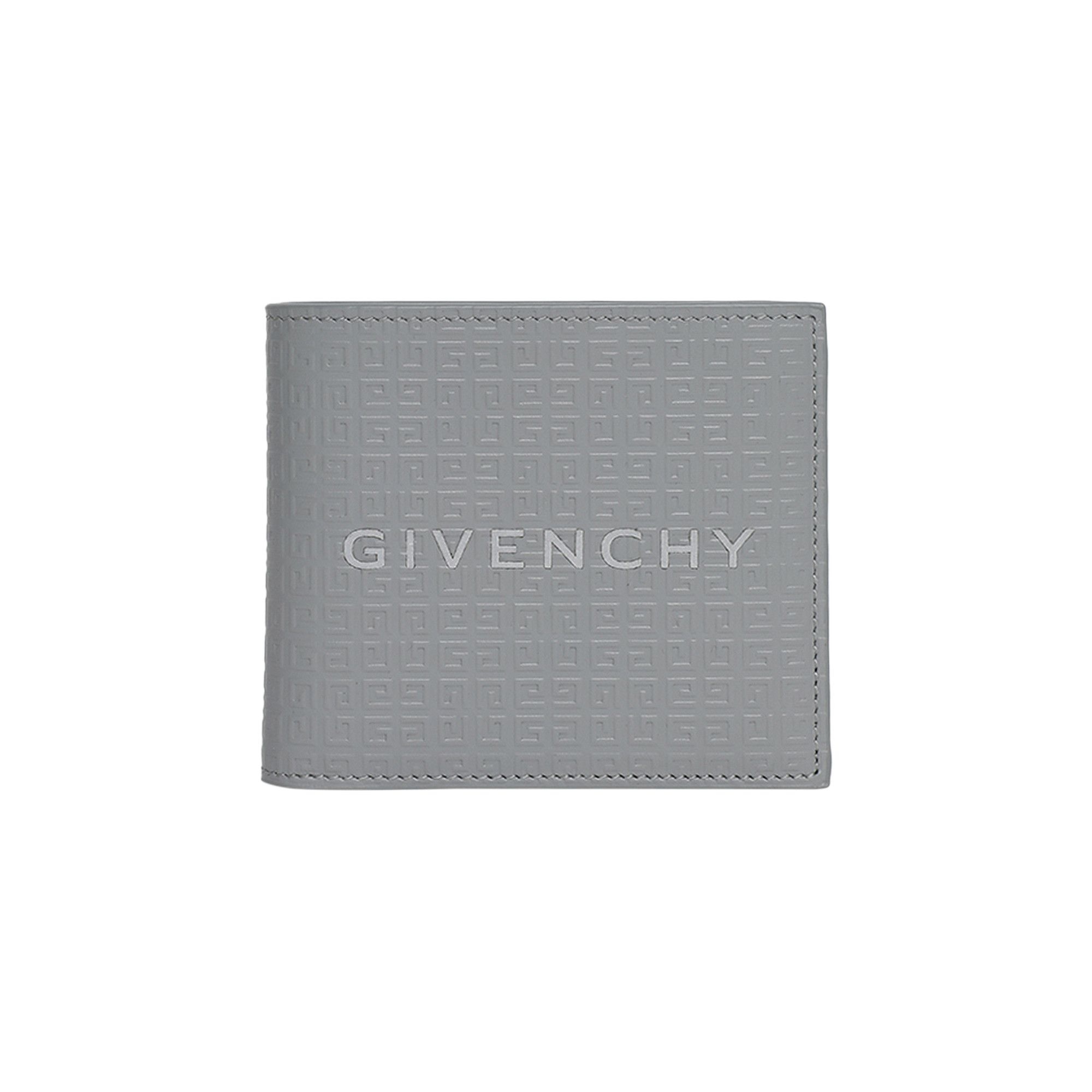 Givenchy Logo Bifold Wallet 'Light Grey' - 1