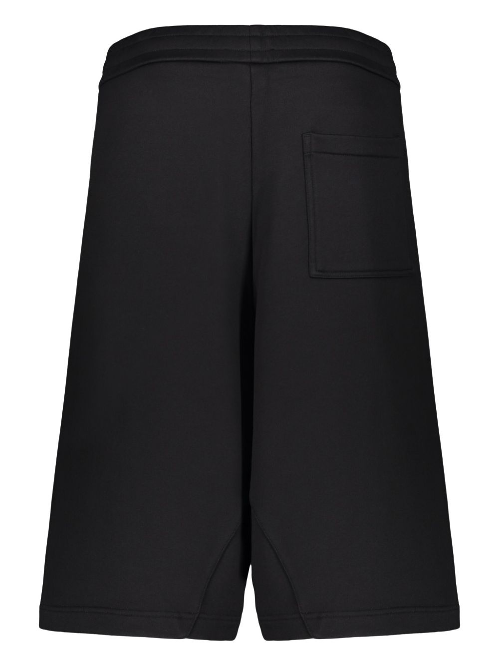 drawstring-waist logo shorts - 2