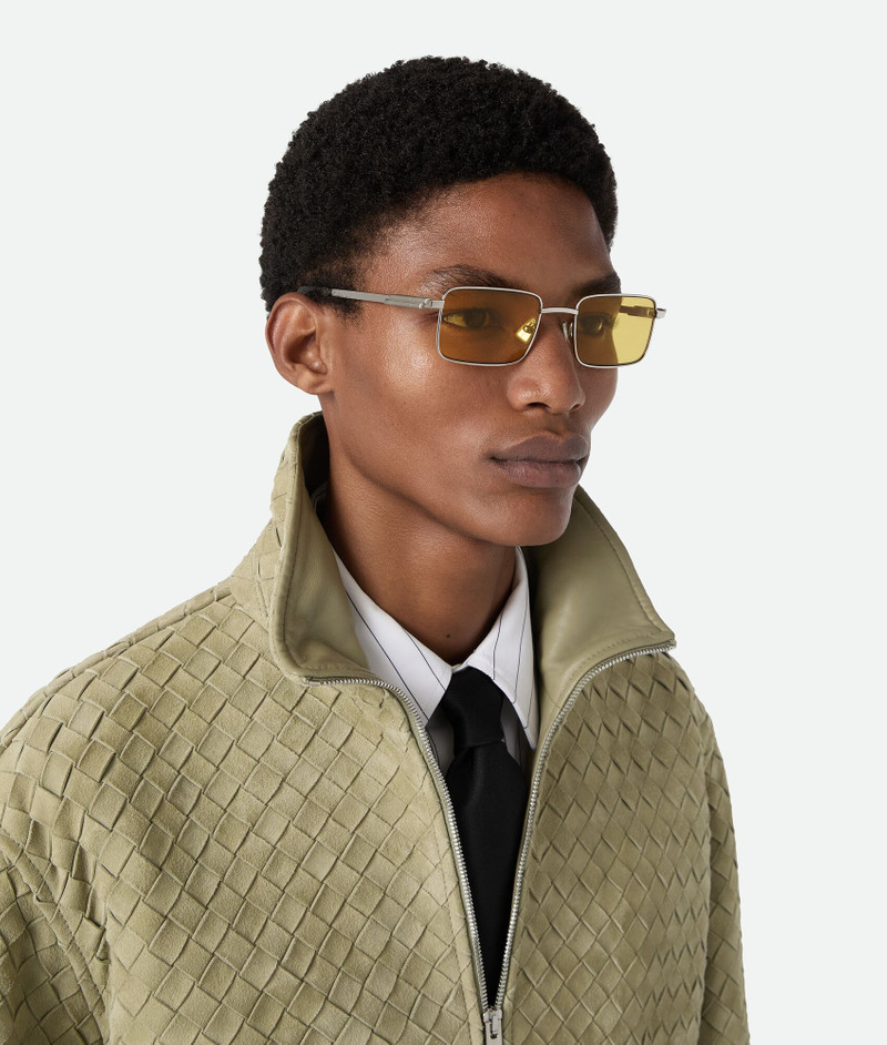 Bottega Veneta Classic Rectangular Sunglasses outlook