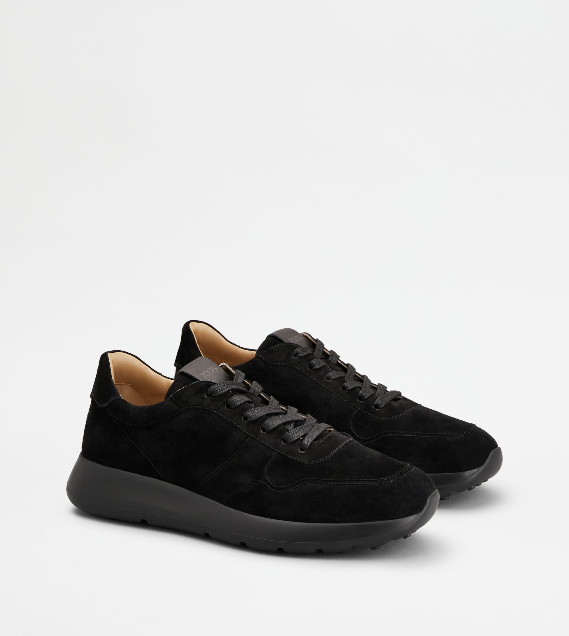SNEAKERS IN SUEDE - BLACK - 2