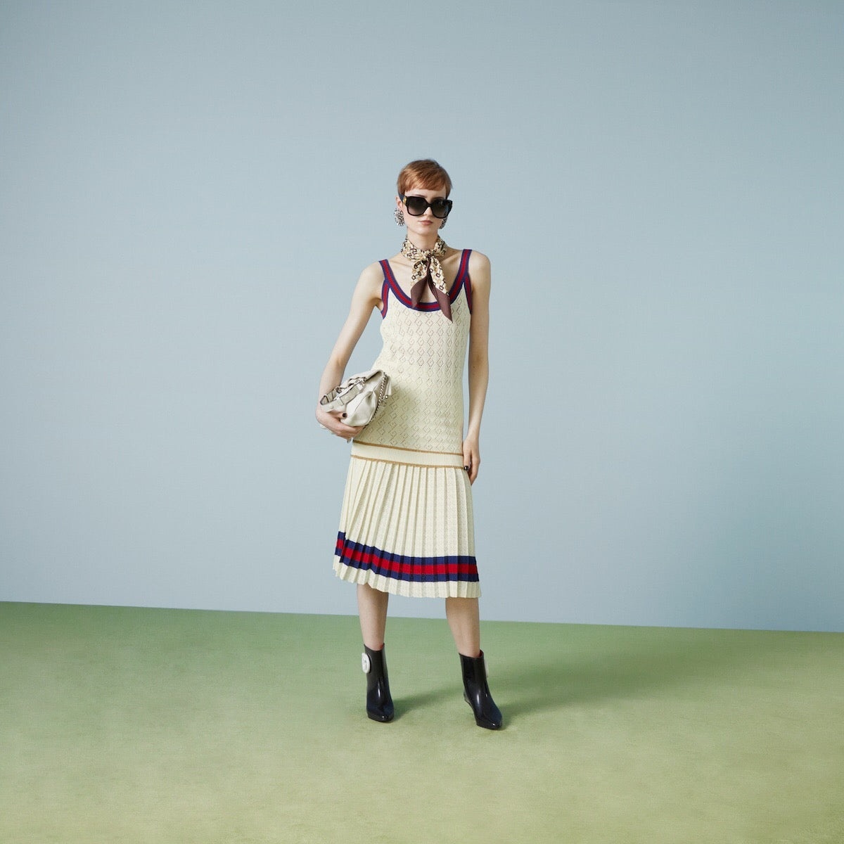 Gucci Web Cotton Tank Top - 4