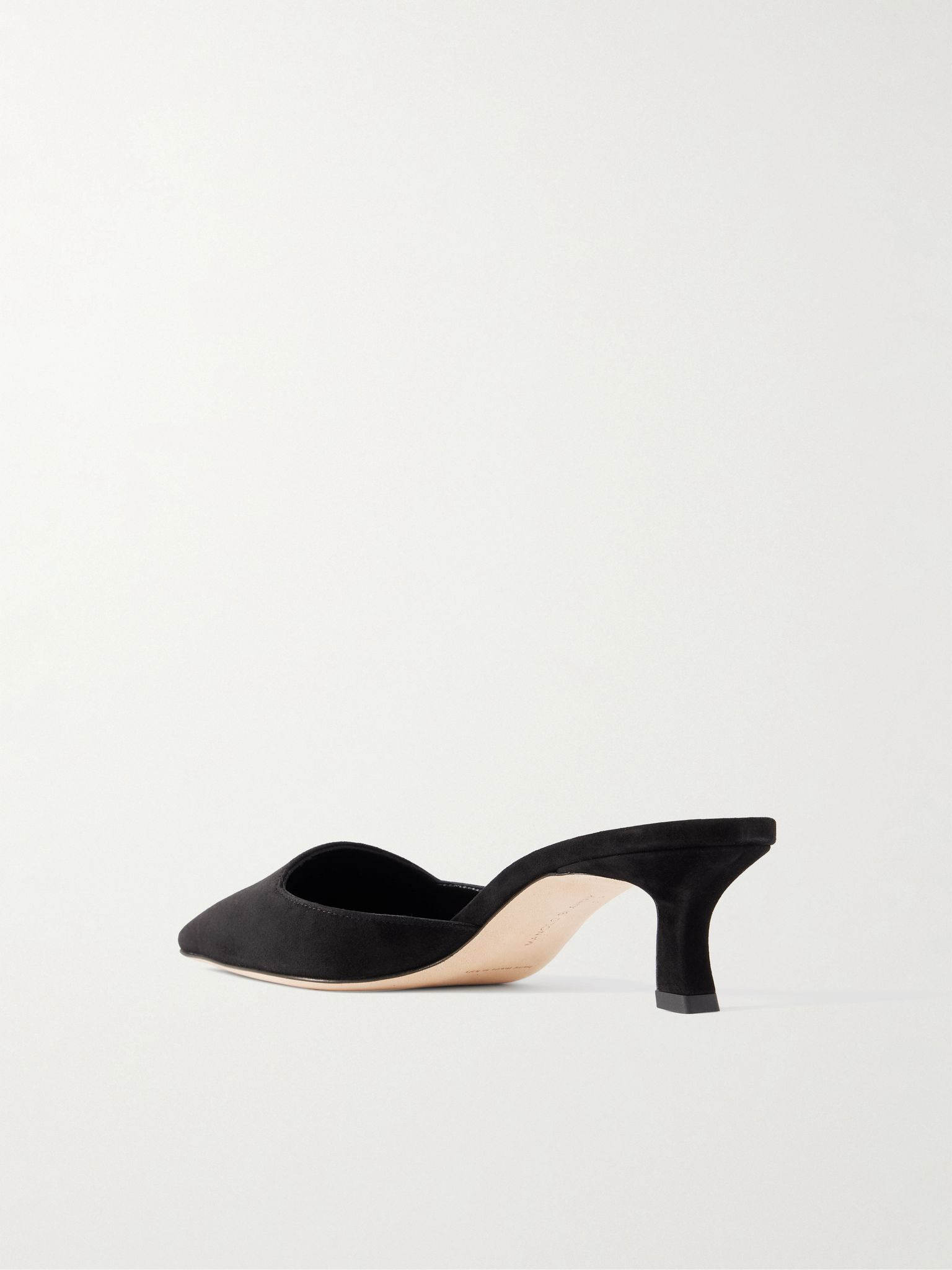 Moiramu suede mules Black - 3