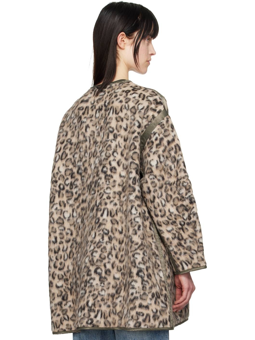 Beige Taped Liner Coat - 3