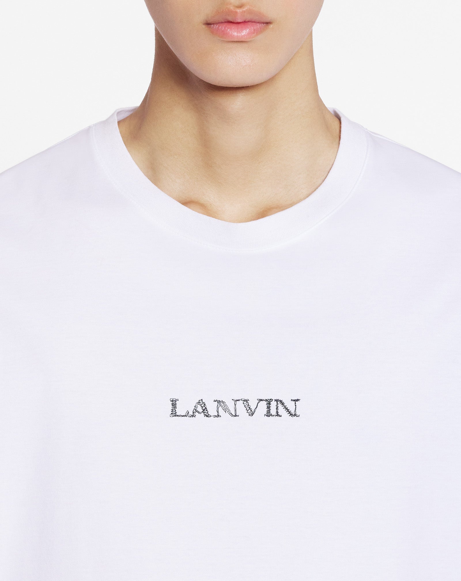 LANVIN LOGO CLASSIC T-SHIRT - 7