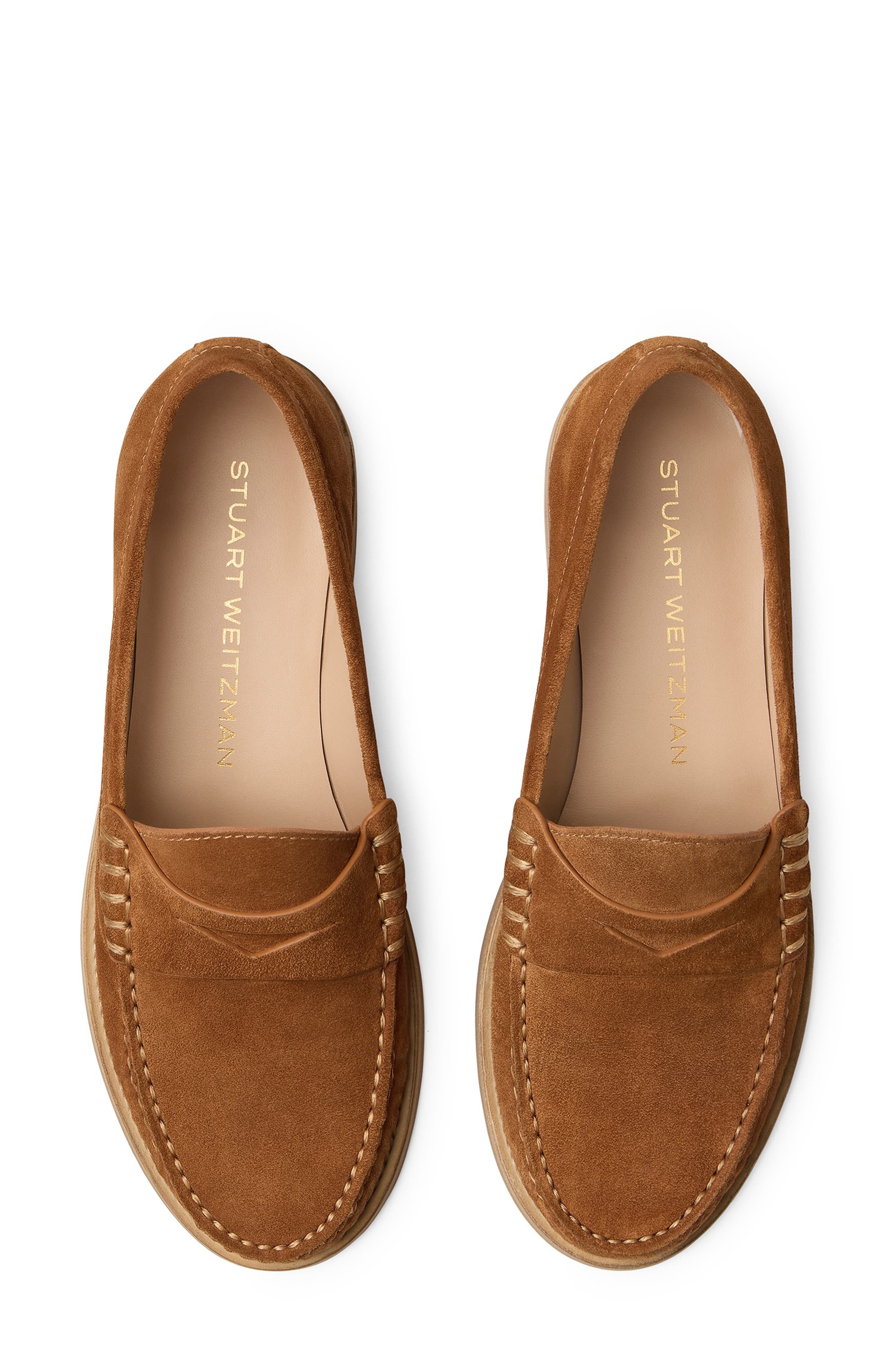 Stuart Weitzman Lottie Loafer in Doe at Nordstrom - 4