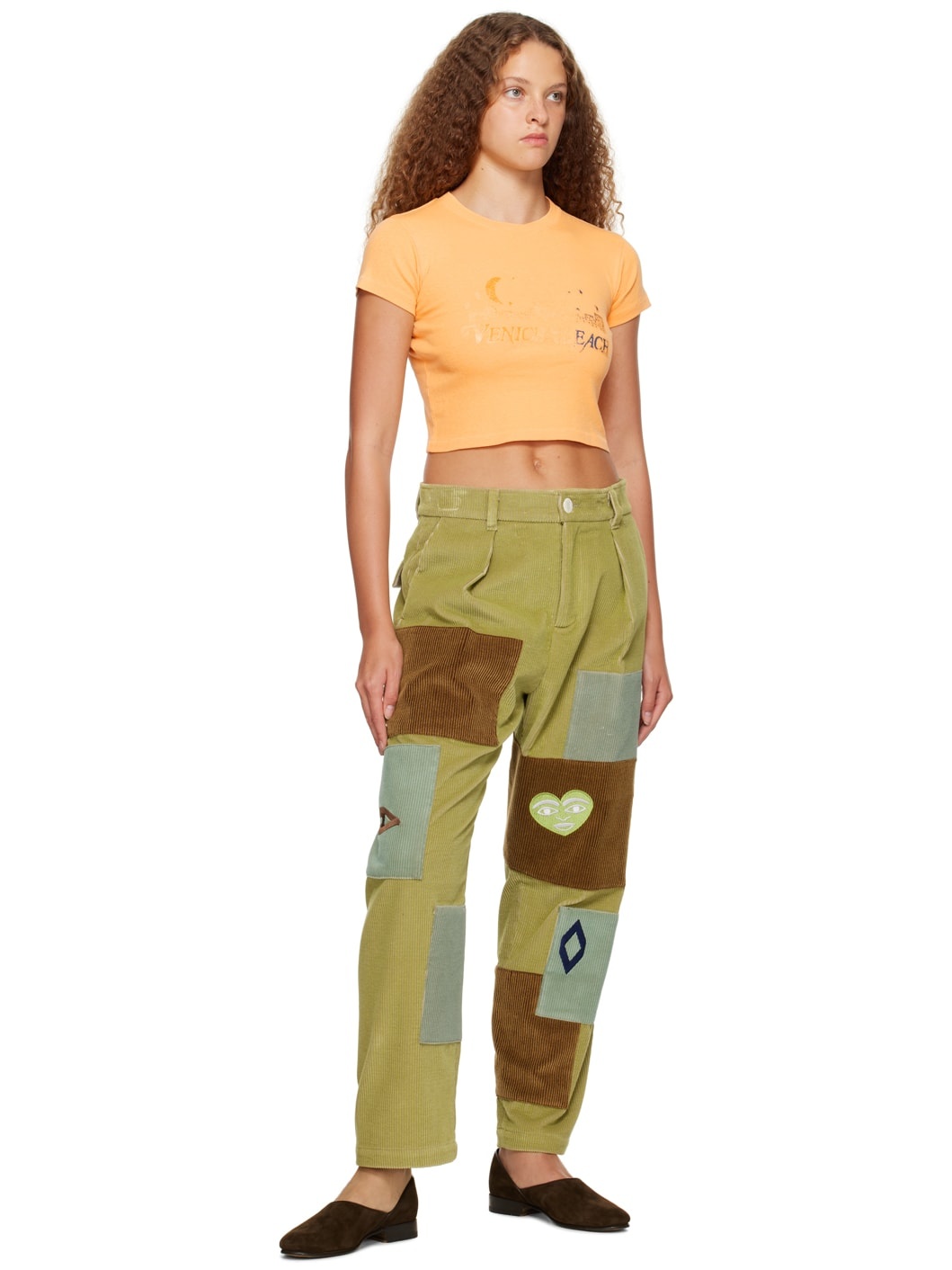Green Patch Trousers - 4