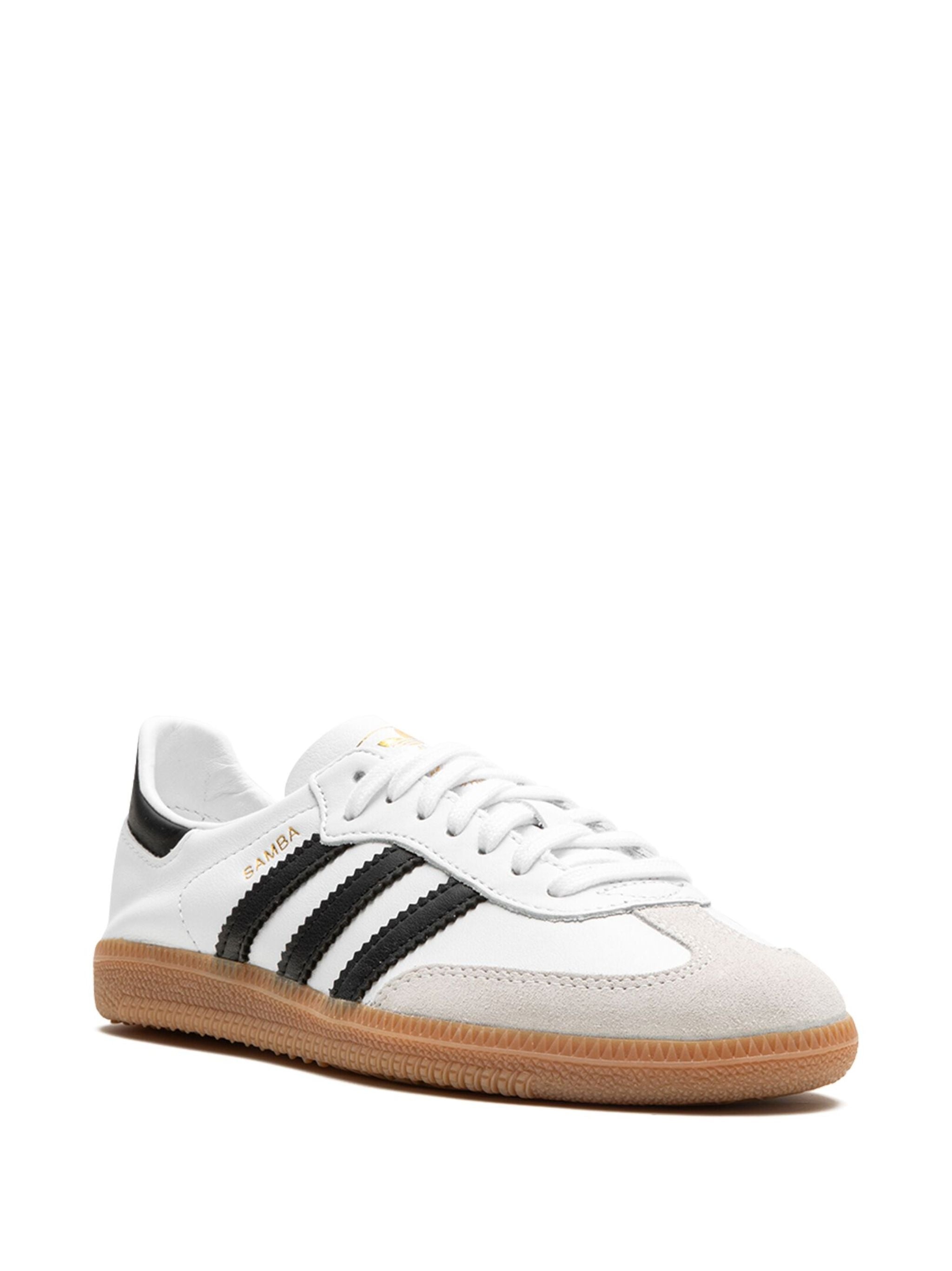 Samba Decon &quot;White/Black/Gum&quot; Sneakers - 6