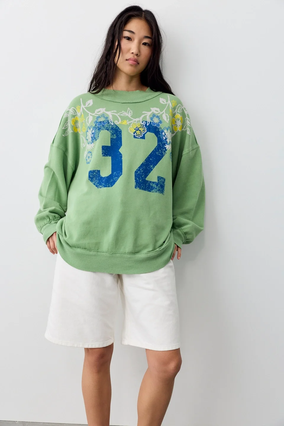 We The Free Palm Spring Turtleneck Graphic Pullover - 1