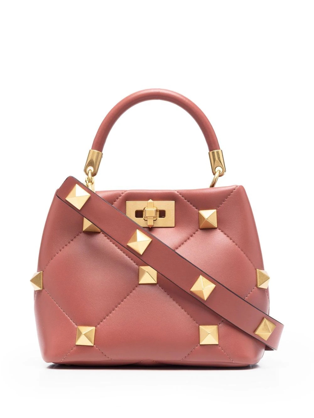 small Roman Stud leather bag - 7