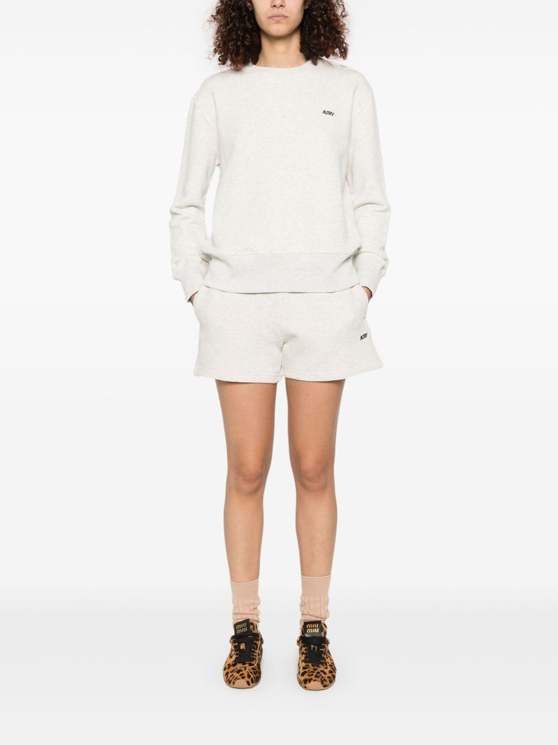 AUTRY embroidered-logo sweatshirt outlook