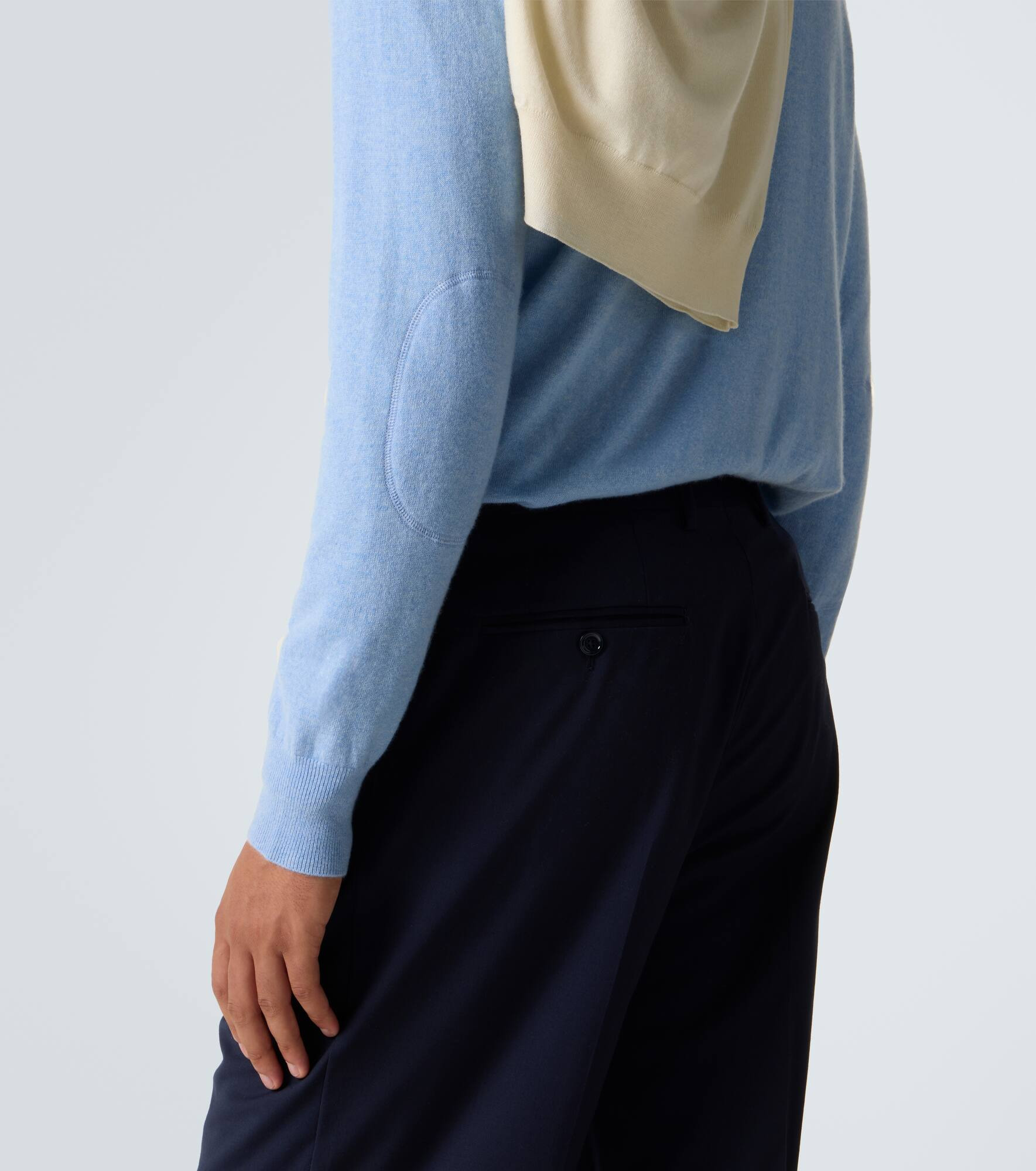 Mr Fenchurch cashmere half-zip sweater - 6