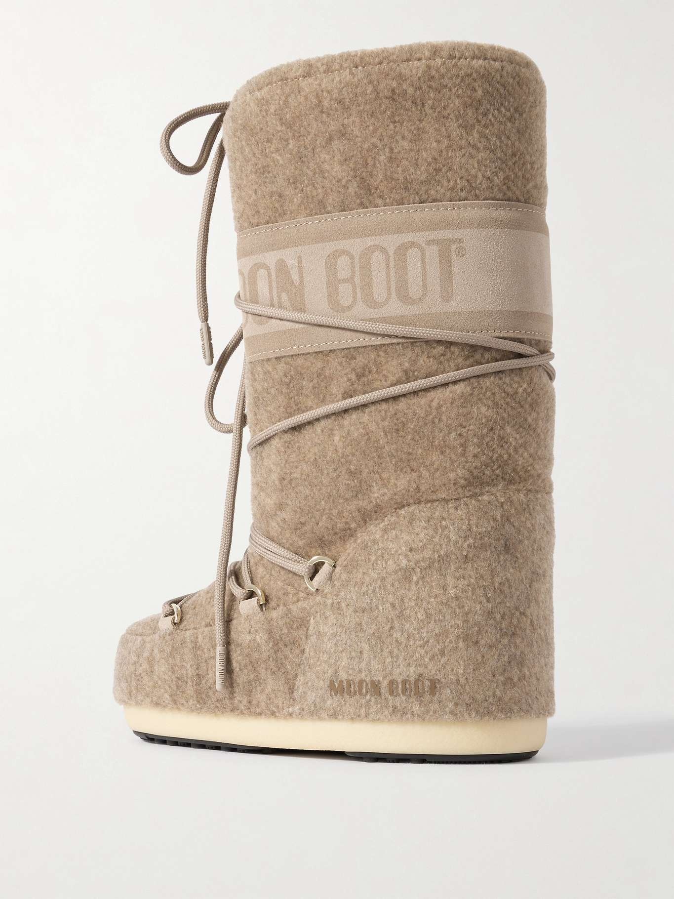 Icon shearling snow boots Beige - 3