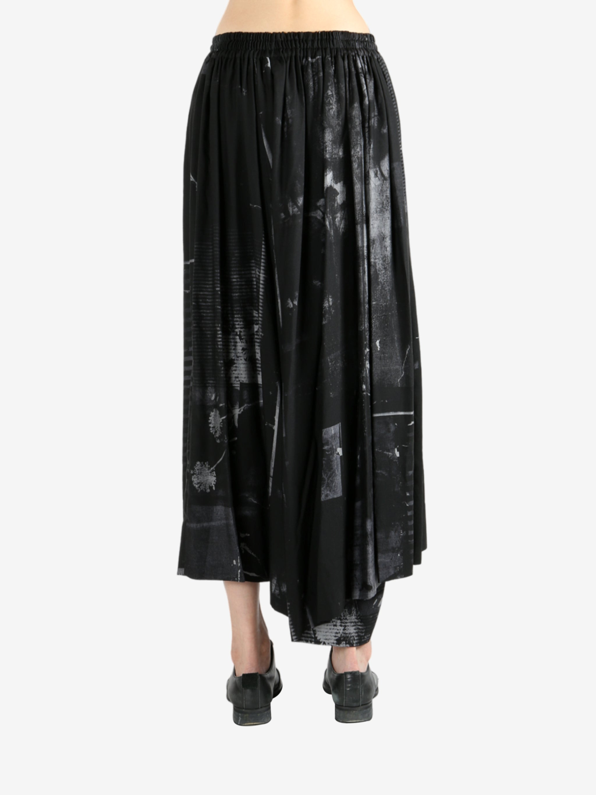 Y'S - Women Y-Right-Side Gathered Pants - 3