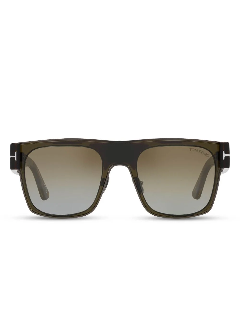 square-frame sunglasses - 1