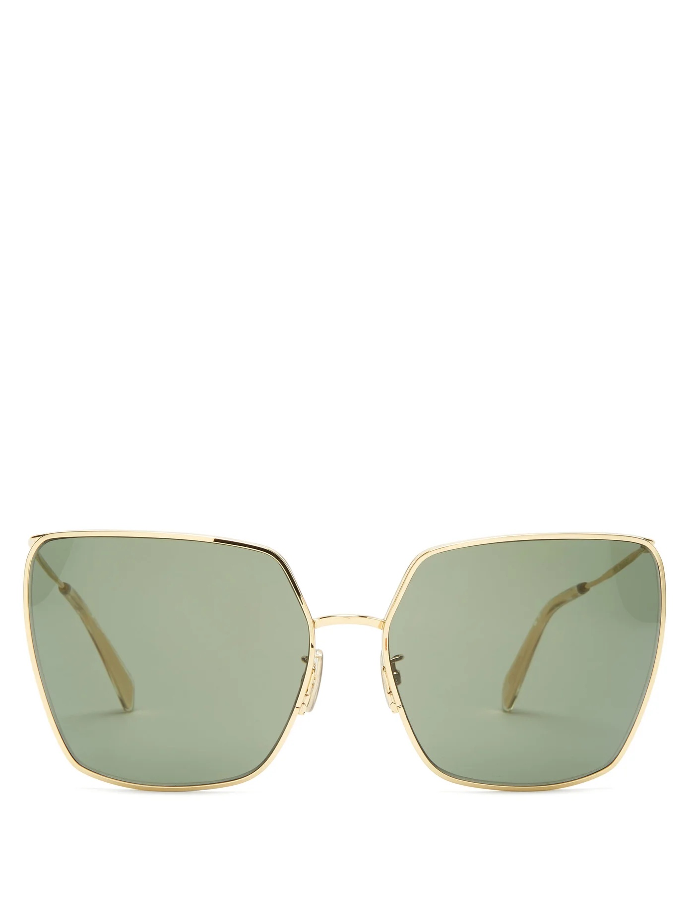 Butterfly square metal sunglasses - 1