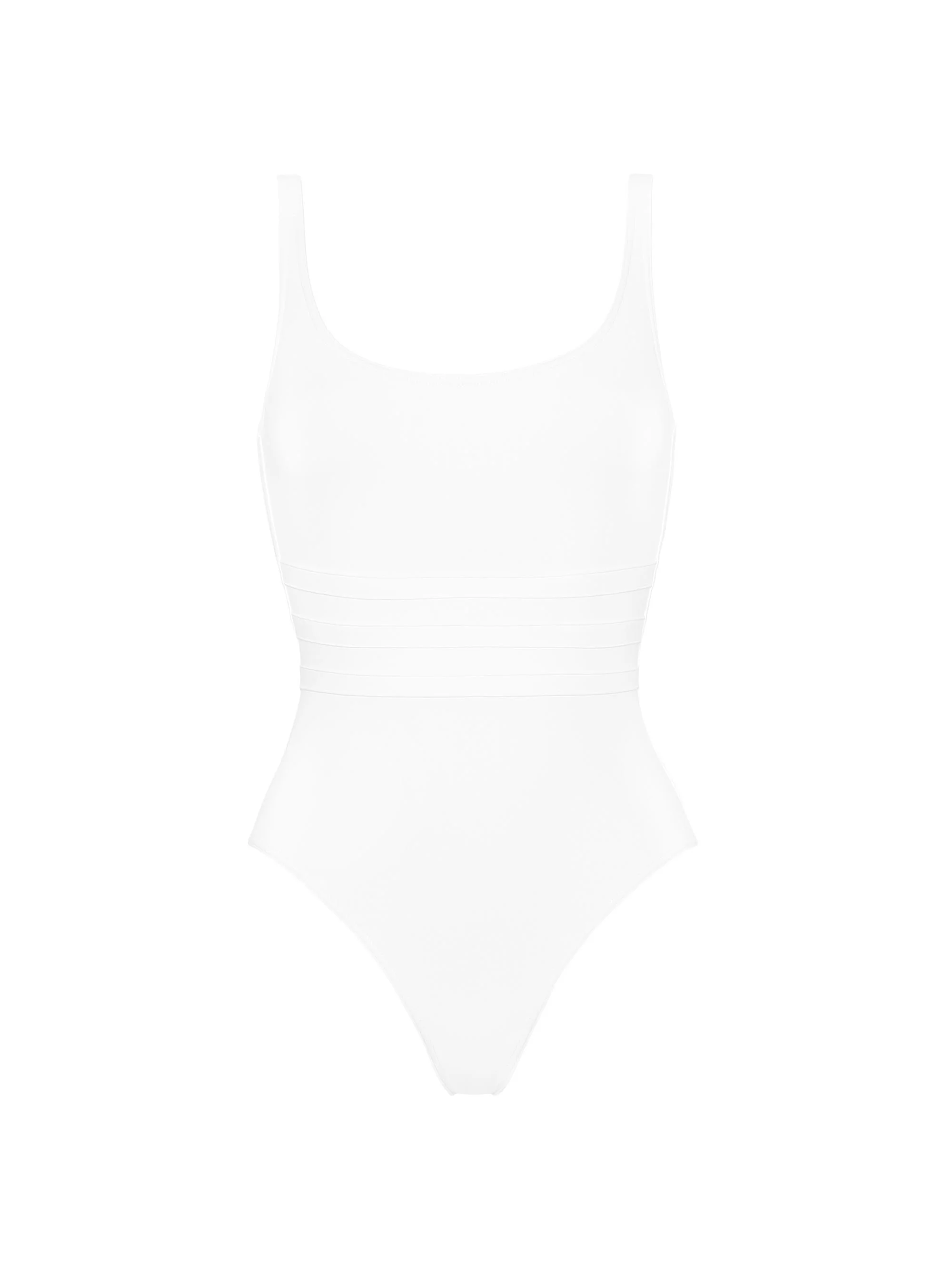 Women's Asia One-Piece Swimsuit - Blanc - 1
