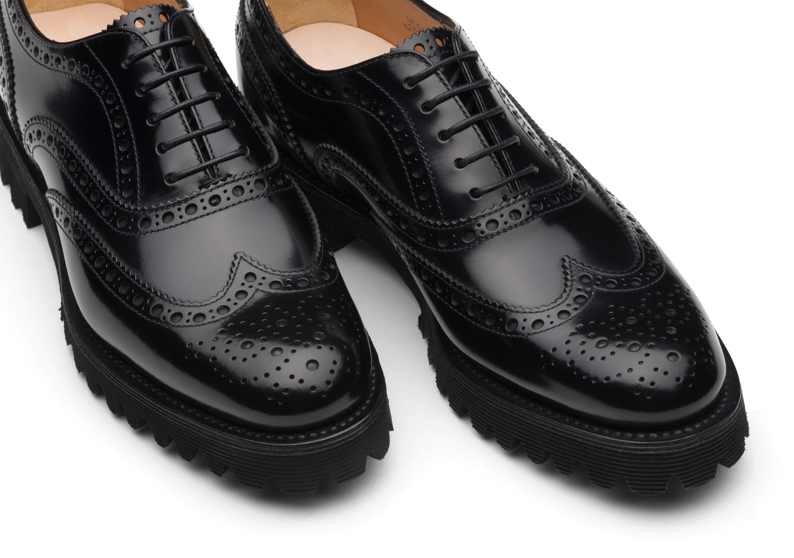 Carla
Polished Binder Oxford Brogue Black - 4