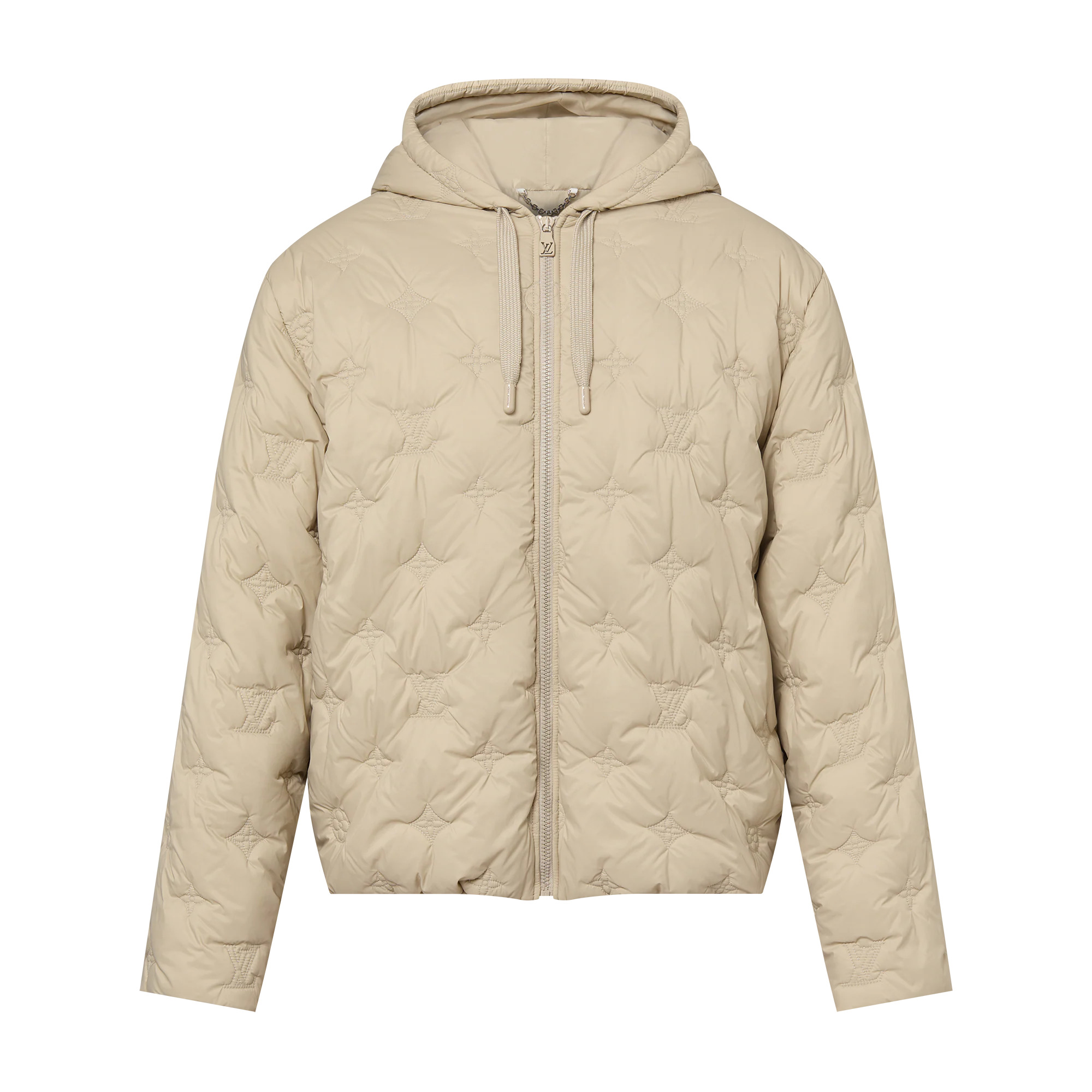 Monogram Quilted Nylon Hooded Blouson - 1