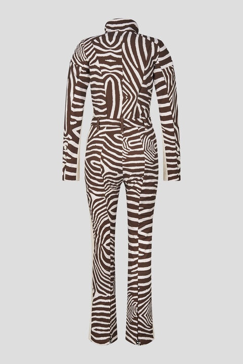 Misha Ski overalls in Brown/Off-white - 2