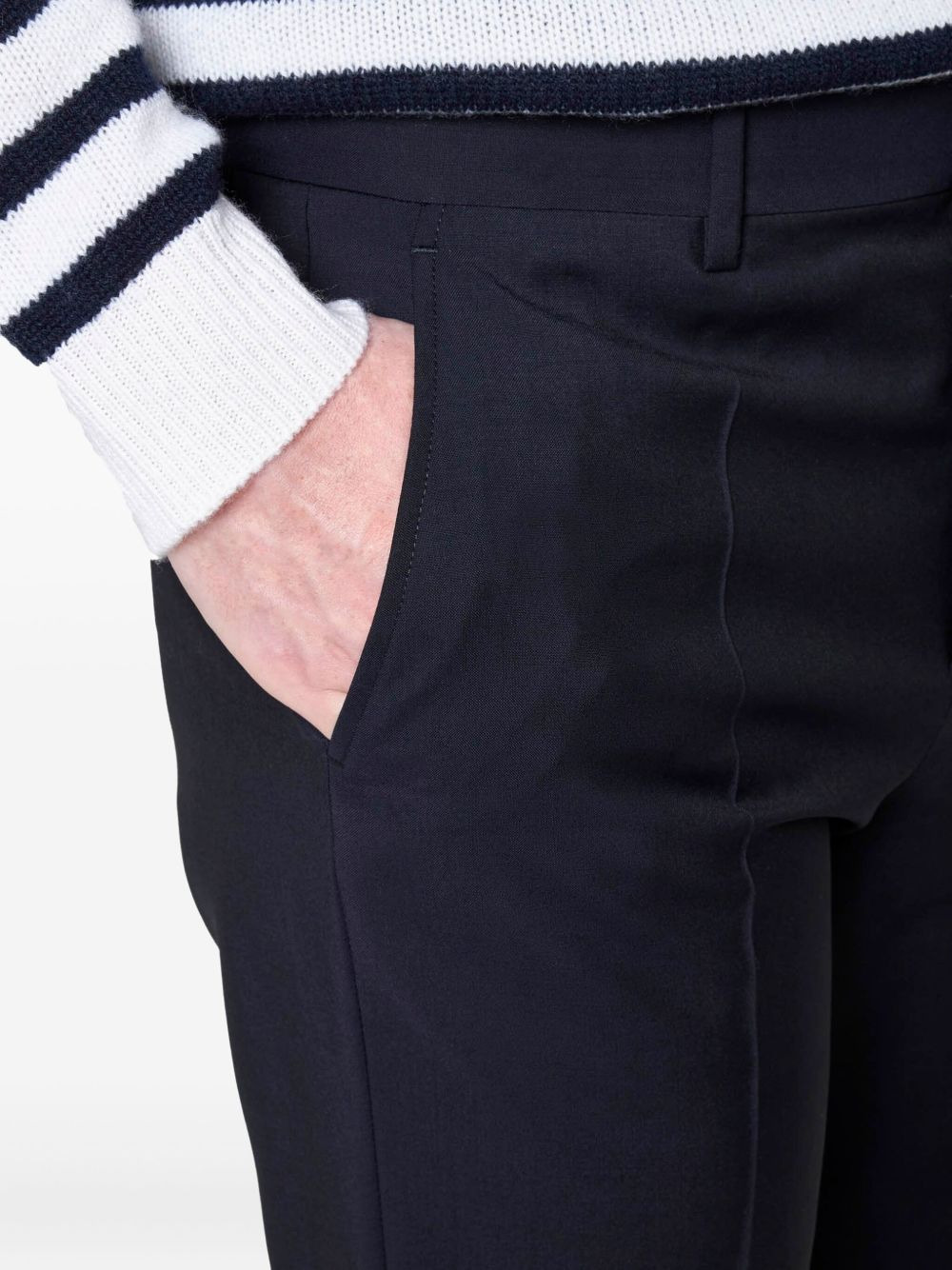 pressed-crease trousers - 5