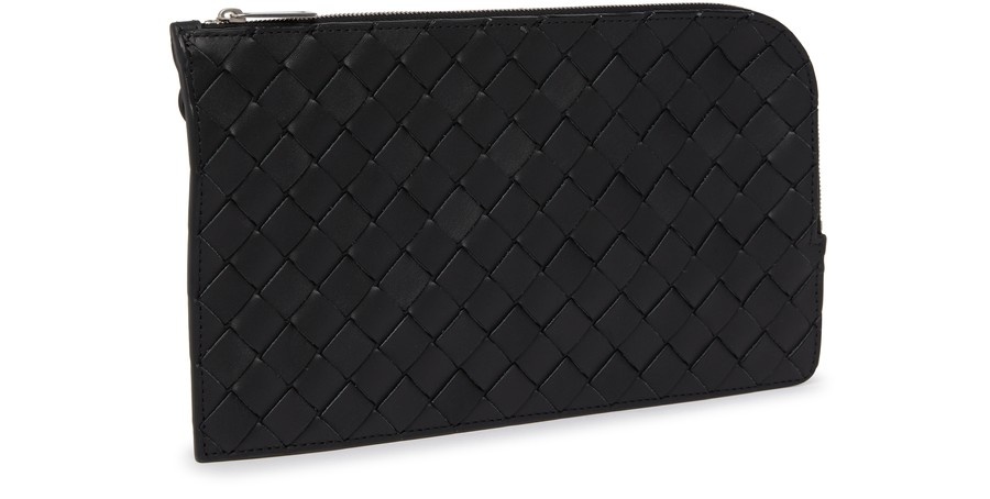 Intrecciato Crossbody Clutch Bag - 2