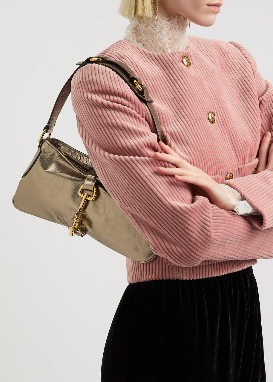 Chloe Kerala 25 Metallic Leather Shoulder bag - 4