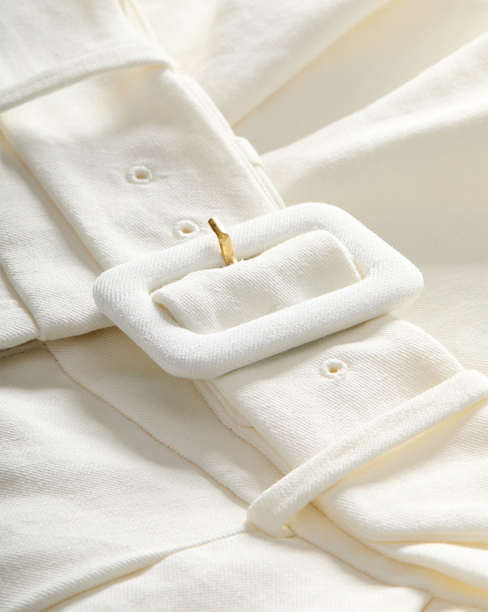 PIPER STRETCH-LINEN SHORT - 5