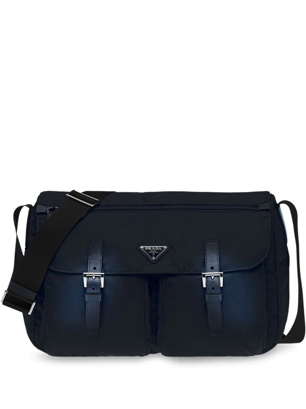 buckled shoulder bag - 1