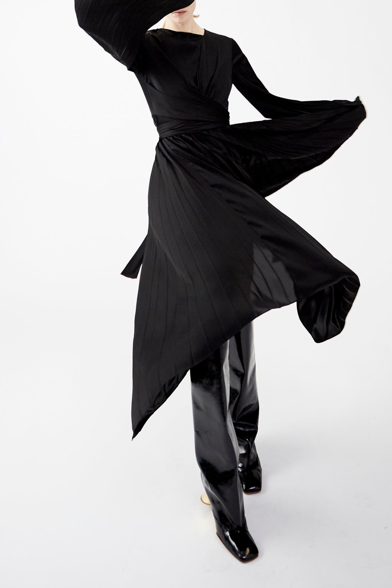 CHRISTY HIGH BOOTS WITH SILVER AND GOLD WEDGE BLACK 4