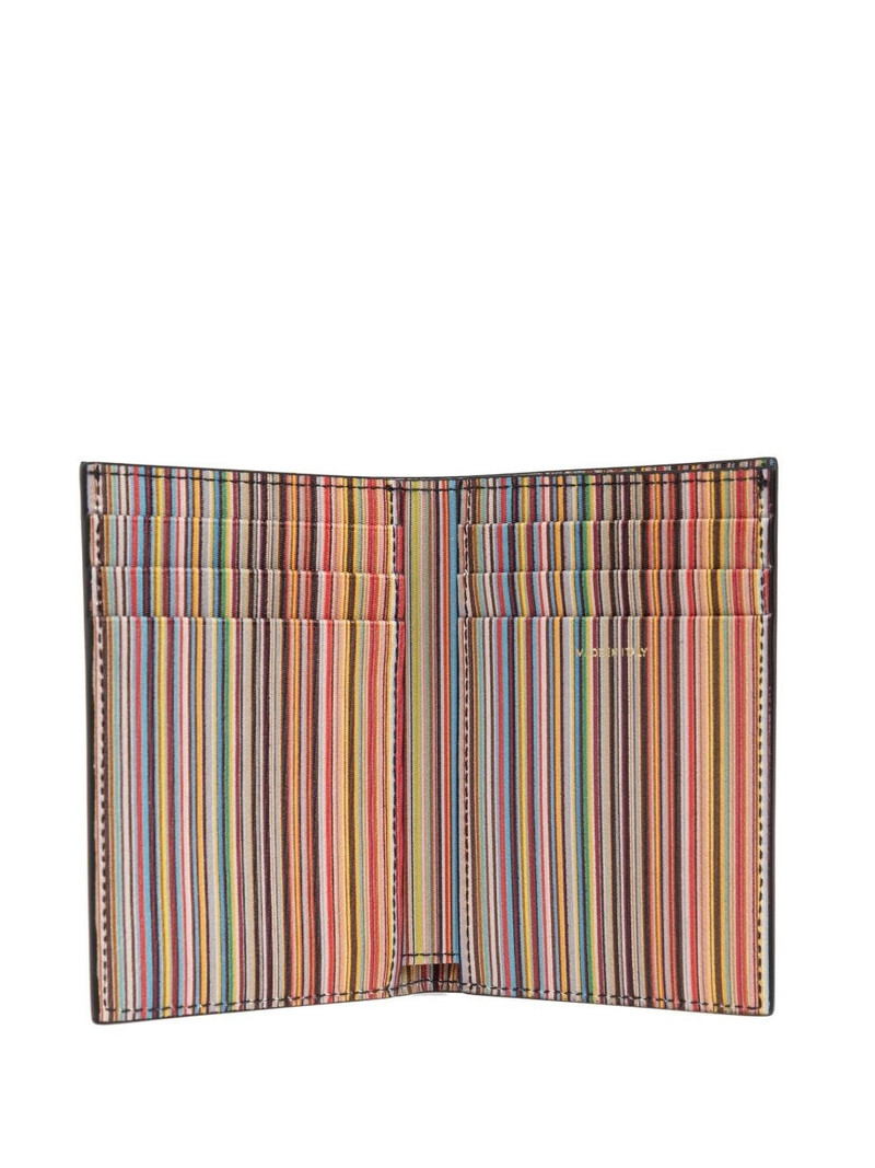 Paul Smith Signature Stripe leather wallet outlook