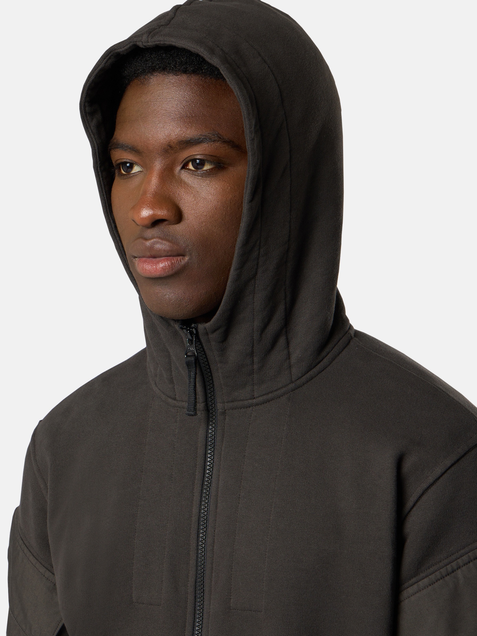 6100009 BRUSHED ORGANIC COTTON FLEECE - 5