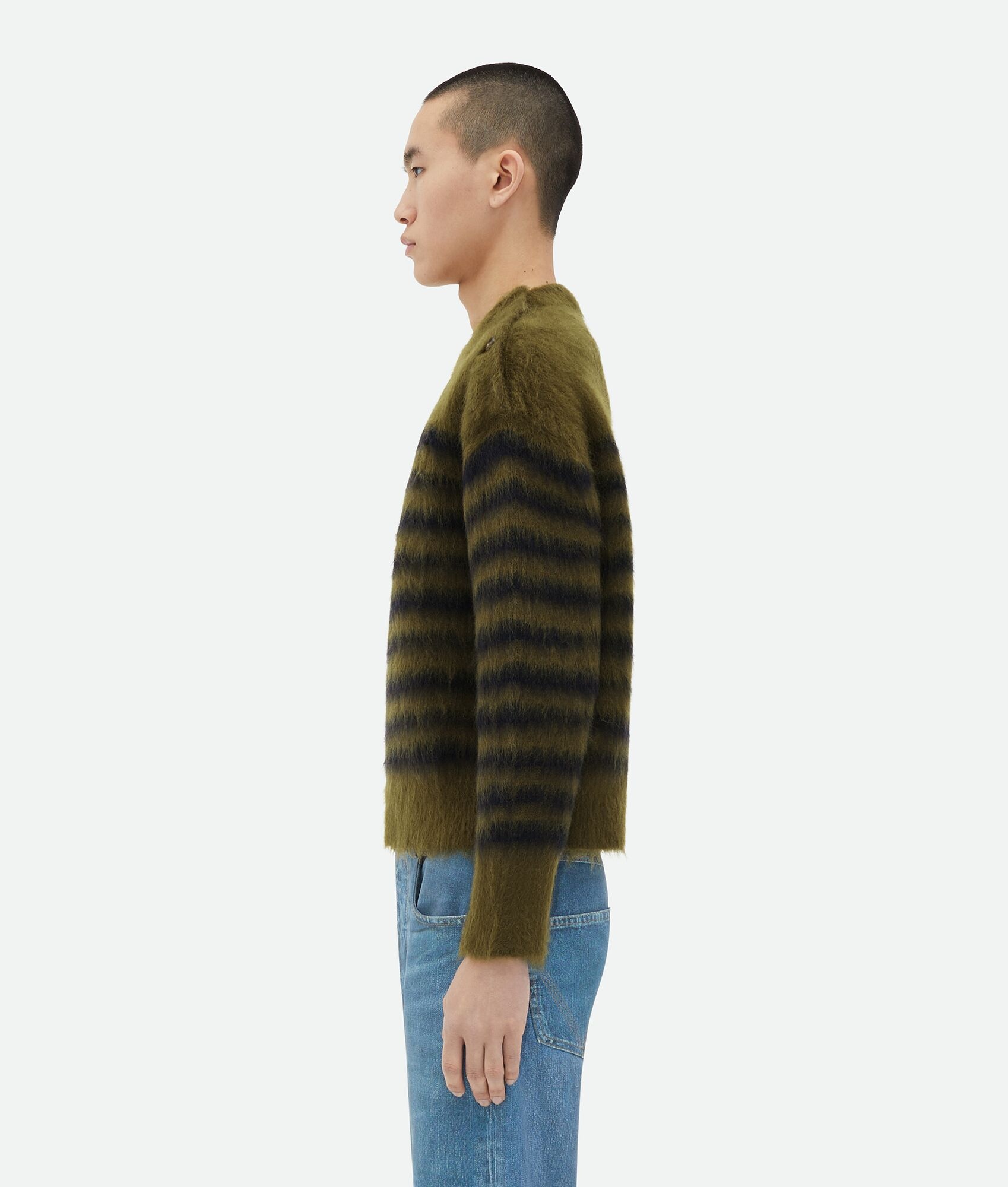 Heavy Marinière Mohair Sweater - 2