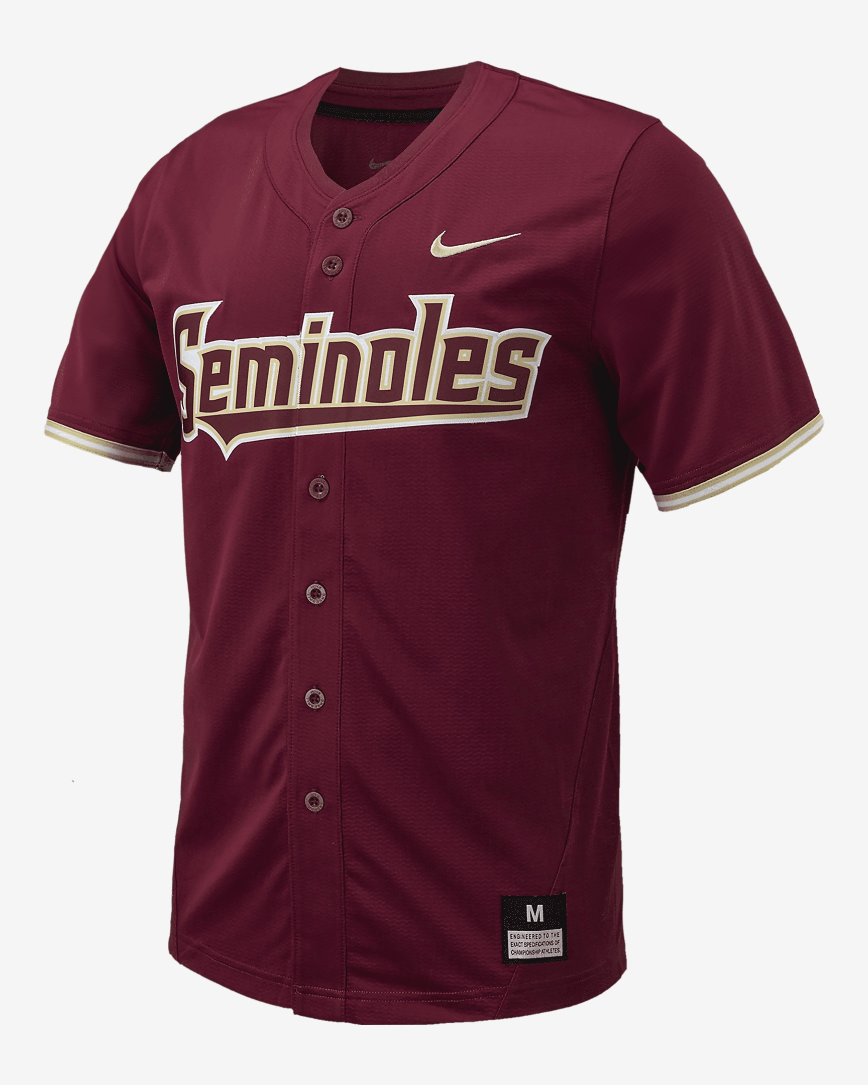 Florida State Nike Men's College Replica Baseball Jersey - 1