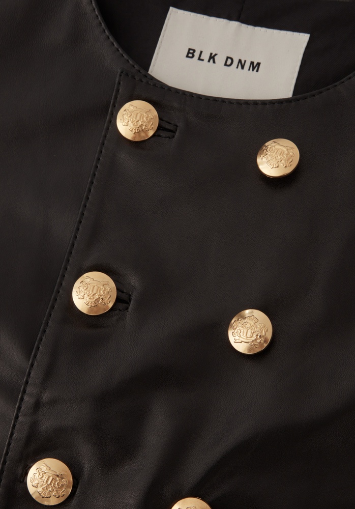 LEATHER JACKET 98 BLACK - 5