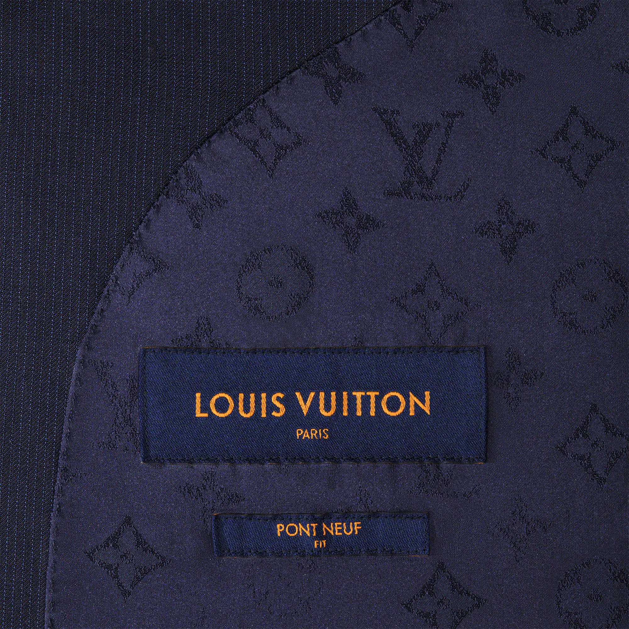 Single-Breasted Wool Pont Neuf Suit - 7