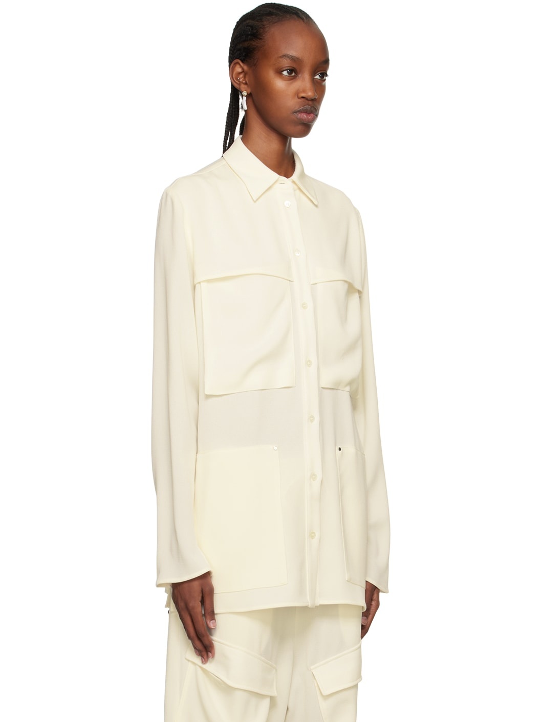 SSENSE Work Capsule – Off-White Herb Shirt - 2